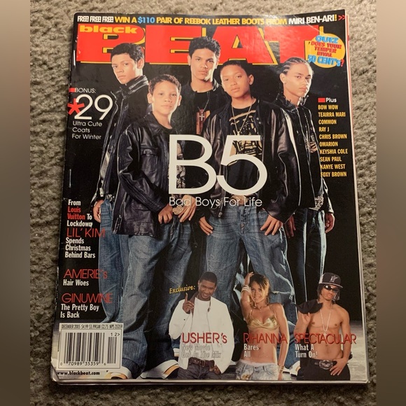 Dec 2005 Black Beat Magazine - B5 Cover - Picture 1 of 9
